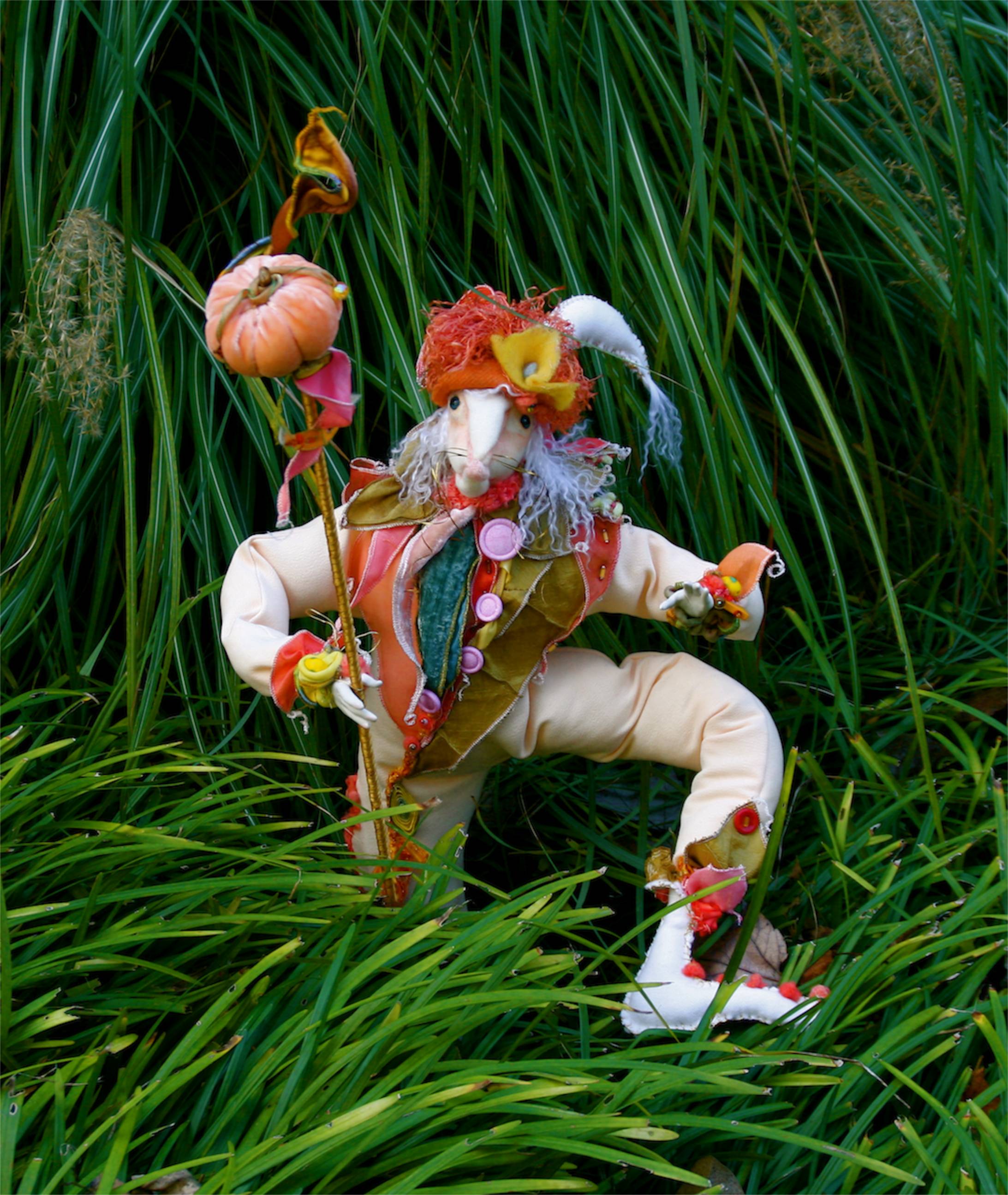 Giclee Print: Aloysius Aster the Fall Hare for All Seasons